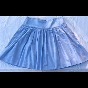 Sky blue cotton Gap skirt